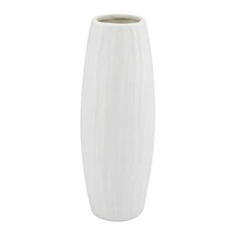Modern Slim Ceramic Bud Vase Small Skinny Decorative Flower Vases for Single Stem 2"Lx2"Wx7.7"H