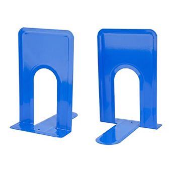 Metal Bookends Book Ends for Shelves Reinforced Iron Book Stopper for Heavy Books 5.2"Lx6.5"Wx8.5"H