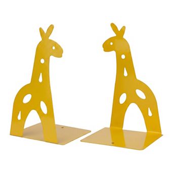 Metal Bookends with Hollow Tree Design Book Ends for Shelves Non-Skid Bookshelf 5.1"Lx4.3"Wx8.7"H