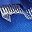 Silver Dark Blue