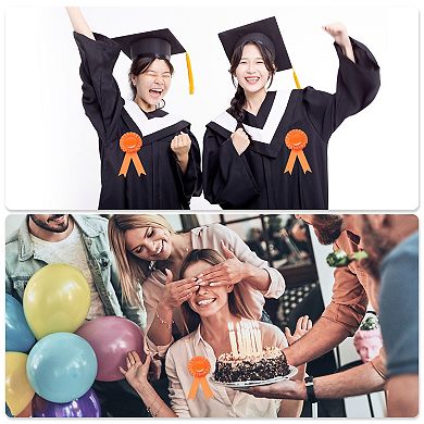 2Pcs Reusable Graduation Party Ribbon Badge Corsage