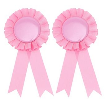 2 pc Reusable Graduation Party Ribbon Badge Corsage