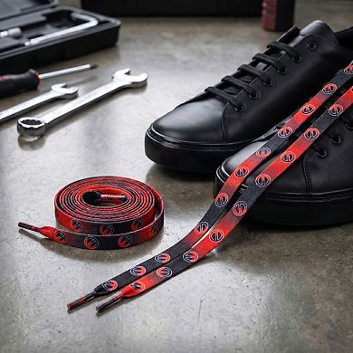 1 Pair Colorful Printed Flat Art Patterned Shoe Laces for Sneakers 47.24"