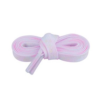 1 Pair Unisex Flat Reflective Patterned Flower Heart Shoelace for Sneaker 47.24"