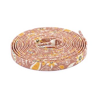 1 Pair Paisley Printed Flat Colorful Shoelaces for Casual Hiking Shoes 47.2"