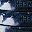 Dark Blue Black