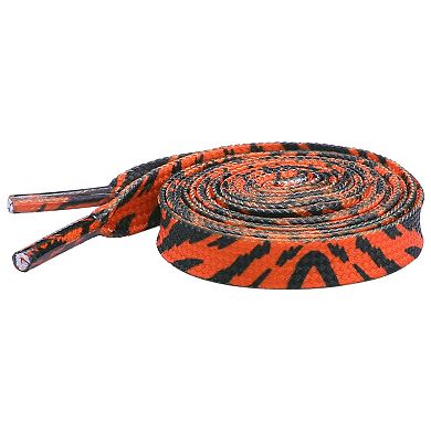 2 Pairs Animal Pattern Flat Printed Shoelaces for Sneakers Shoestring 55.12"