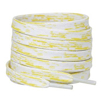 1 Pair Flat Tie-Dye Brush Printed Shoelaces for Casual Hiking Shoes 47.2"