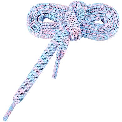 2 Pairs Flat Gradient Colors Shoelaces for Boots Sneakers 31.50"