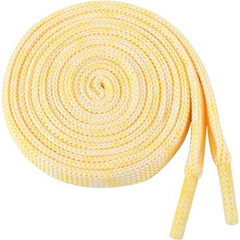 2 Pairs Flat Gradient Colors Shoelaces for Boots Sneakers 47.24"