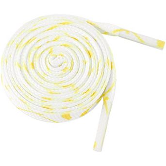 Colored Printed Flat Shoelaces Splashing Ink Shoe Laces for Sneakers 2 Pairs 55.12"