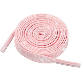 Unisex Flat Shoe Laces Splatter Painted Fun Shoelaces for Sneakers 2 Pairs 55.1"