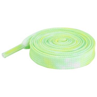 2 Pair Flat Colorful Shoelaces Tie Dye Shoe Laces for Sneakers Boots 39.37"