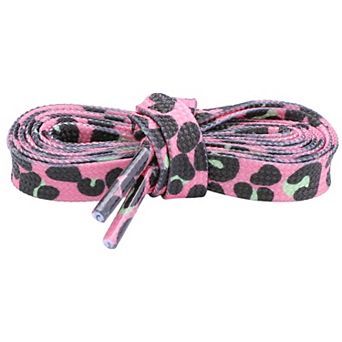 2 Pairs Animal Pattern Flat Printed Shoelaces for Sneakers Shoestring 62.99"