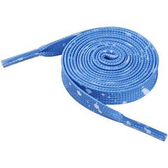 Unisex Flat Shoe Laces Splatter Painted Fun Shoelaces for Sneakers 2 Pairs 47.2"