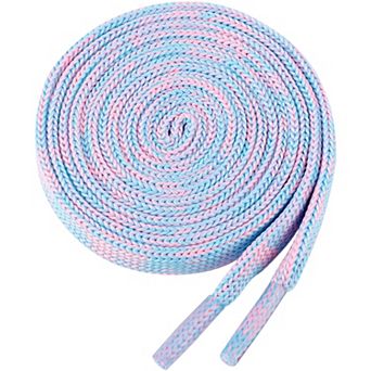 2 Pairs Flat Gradient Colors Shoelaces for Boots Sneakers 55.12"