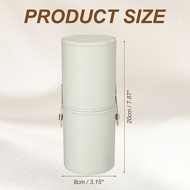 7.87 x 3.15 inch 1Pc Pencil Holder Storage Box Round Pencil Case