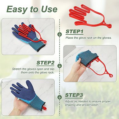 1SET Golf Gloves Stretcher,Plastic Keeper Support Rack Holder
