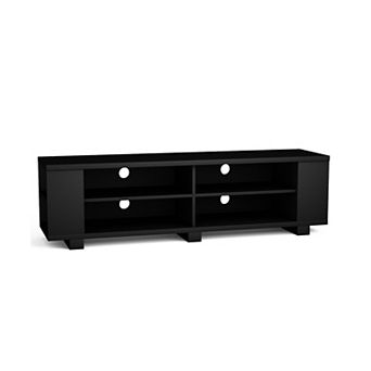 59 Inch TV Stand With Open Storage Shelves For Tvs Up To 65 Inch