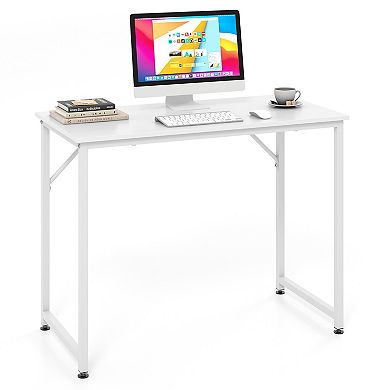 L Shaped Computer Desk Writing Workstation for Home Office