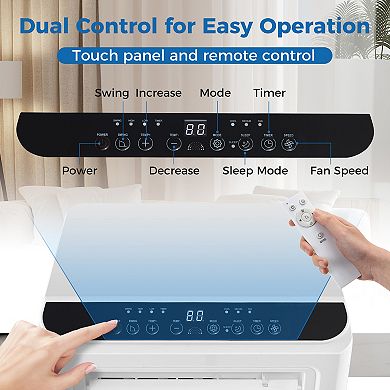 8000 BTU Portable Air Conditioner 3 In 1 Floor AC Unit