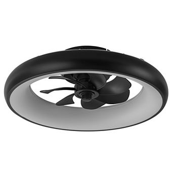 C Cattleya 20-Inch Dimmable LED RGB Smart Ceiling Fan with Light and Voice/App/Remote Control