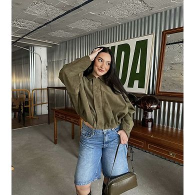 Women's Long Sleeve Zip Up Jacket Casual Outerwear