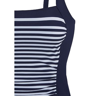 Lascana Women's Striped Tankini Top
