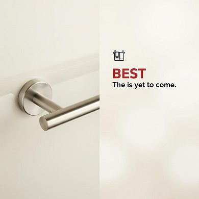 39 Inch 304 Stainless Steel Bath Towel Bar Brushed Finished Wall Mount 36 Inch Useable Length