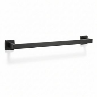 32 Inch Single Towel Bar SUS304 Stainless Steel Matte Black Wall Mounted Bathroom Kitchen Holder