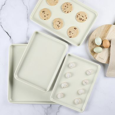 Cookie Sheet Set 3 Piece Ceramic Nonstick PFA Free