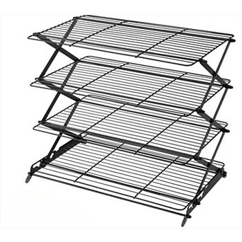 Collapsible Cooling Rack with Adjustable 3 Setting Design