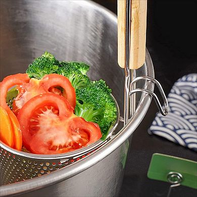Stainless Steel Mesh Spider Strainer 2 Pack for Pasta