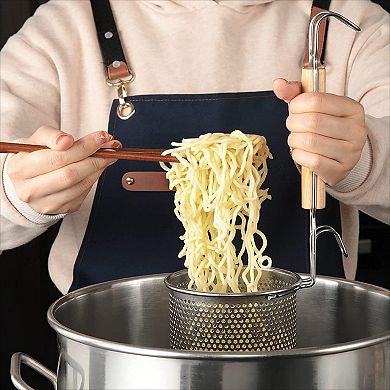 Stainless Steel Mesh Spider Strainer 2 Pack for Pasta