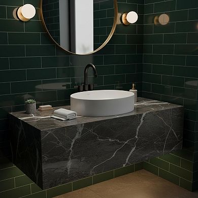Matte Black 4 Inch Centerset Bathroom Faucet 360 Swivel Spout With Pop Up Drain