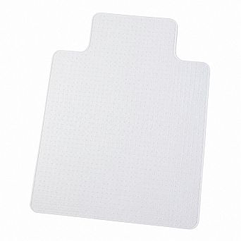 Clear Office Chair Mat For Flat Pile Carpets Smooth Glide Desk Protection