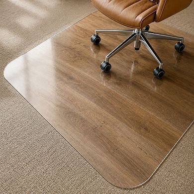 Upgraded Crystal Clear Heavy Duty Hard Chair Mat For Carpet Hard Floors
