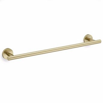 24 Inch Brushed Towel Bar SUS304 Stainless Steel Wall Mounted Split Design Quick Dry Bathroom Rack