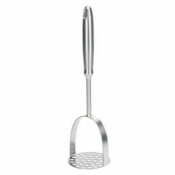 Potato Masher 37-Hole Dual Arc 304 Stainless Steel One-Piece Dishwasher Safe