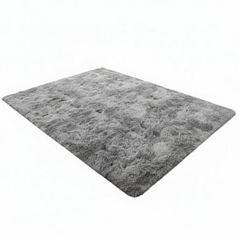 Large Shag Area Rugs 6x9 Tie-dyed Plush Fuzzy Ultra Soft Fluffy Indoor Carpet Home Decor