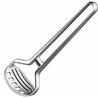 Heavy Duty Stainless Steel Potato Masher Rustproof One Piece Design Vegetables Fruits Beans