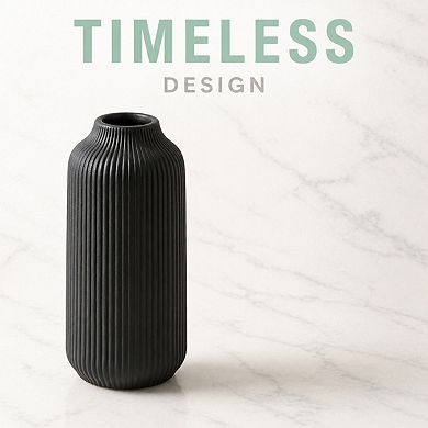 Ceramic Vase Nordic Boho Design Large for Pampas Grass Fresh Dried Flowers Home Decoration