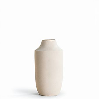 Ceramic Flower Vase Large Decorative Terracotta Vases Farmhouse Rustic Pottery For Home Decor Living