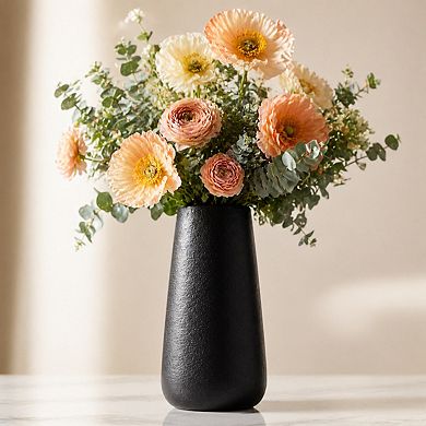 Ceramic Vase Classic Rustic Style Decorative for Flowers Pampas Grass Home Decor Table Centerpieces