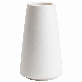 Bright White Ceramic Vase Boho Minimalist Modern Home Decor for Pampas Grass