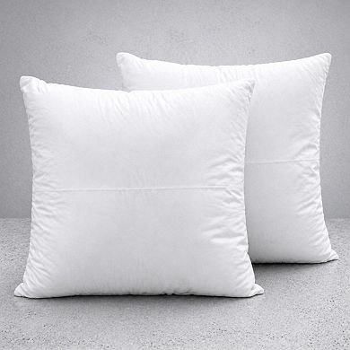 Throw Pillow Inserts Set Of 2 Down Alternative Polyester Couch Cushion Sham Stuffer Machine Washable