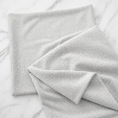 Decorative Chenille Throw Pillow Covers 12x20 Pack of 2 for Couch Sofa Bed Living Room