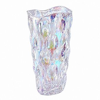 Heavy Glass Flower Vase Thickened 35lb 95" Sparkle Bohemian Style for Centerpieces Wedding Decor