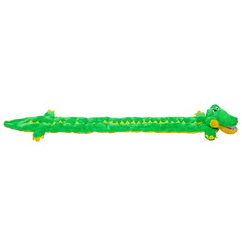 Outward Hound Squeaker Matz Plush Gator Dog Toy