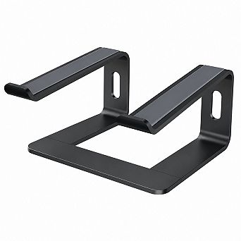 Aluminum Computer Riser Elevator Desk Metal Holder Airflow Storage Stand